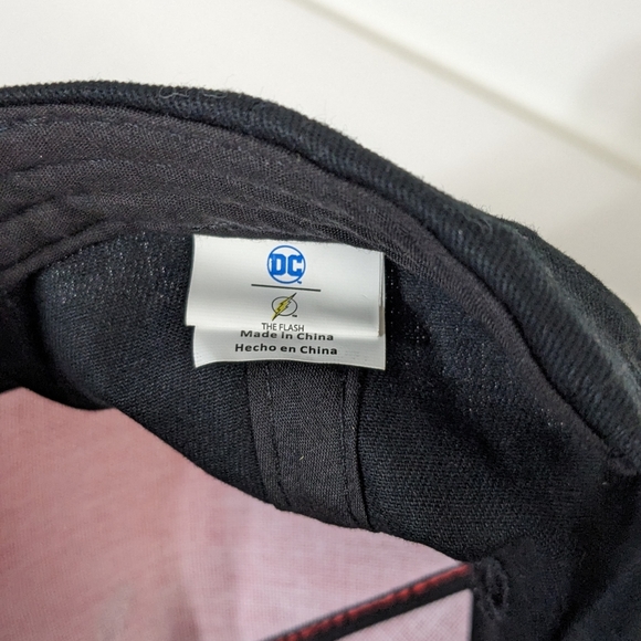 NWT Marvel DC Comics Flash Boys Officially Licensed Baseball Hat With Flat Brim - Picture 5 of 5